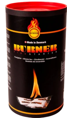 Tuba se stovkou podpalovačů BURNER