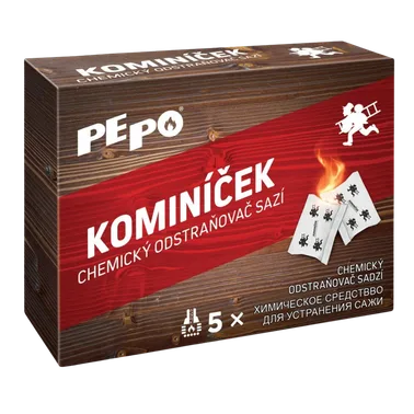 Balení pěti sáčků PE-PO Kominíček