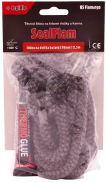 Kulatá těsnicí šňůra na dvířka s lepidlem Thermo Glue